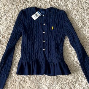 Ralph Lauren Blue cardigan
